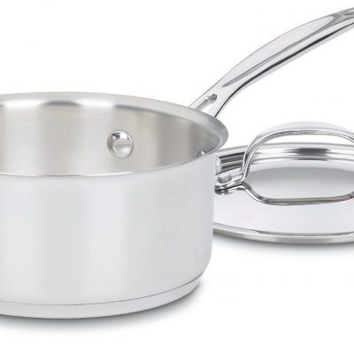 Cuisinart Stainless 1.5-Quart Covered Saucepan Only $14.96! Down From $40!