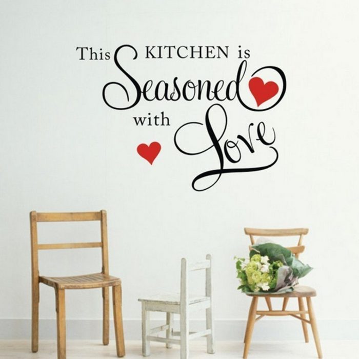 This Kitchen Is Seasoned With Love Wall Decal Just $2.56! Ships FREE!