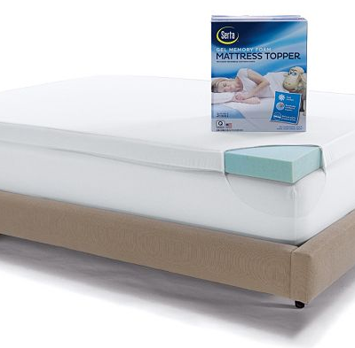 Serta 3-in. Deep-Pocket Gel Memory Foam Mattress Topper Starting At $99.99!  Down From $299.99!