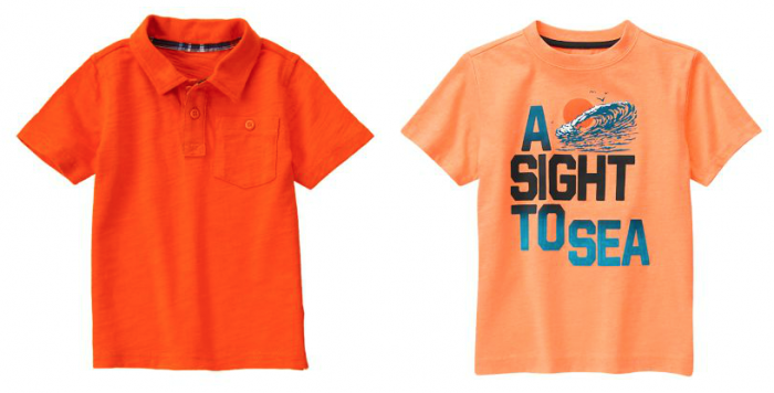 Boys Tees and Polos $5.99 & Up At Gymboree!