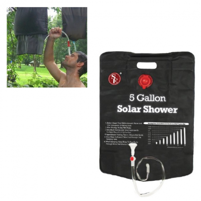 5 Gallon Solar Shower Only $7.99 Plus FREE Shipping!