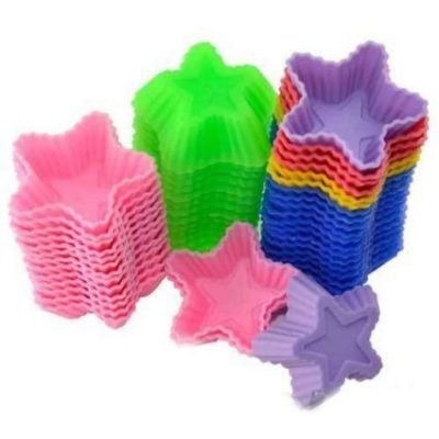 Silicone Star Shaped Baking Molds 10-count $3.28 + FREE Shipping!