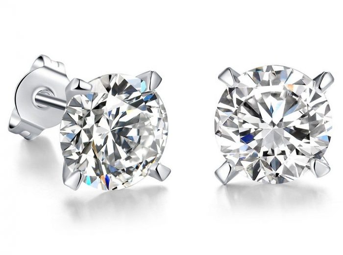 Women's Silver Plated Stud Earrings Just $7.97! Ships FREE!