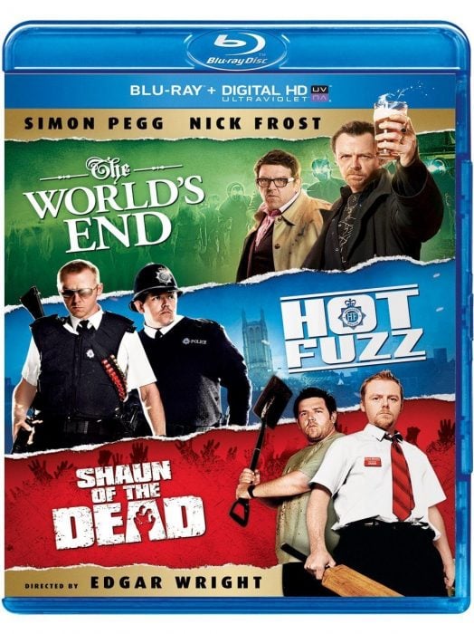 The World's End / Hot Fuzz / Shaun of the Dead Trilogy [Blu-ray] Just $17.99!
