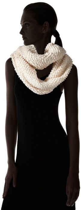 Jessica Simpson Women's Solid Looped Yarn Knit Eternity Scarf Just $5.71! (Reg. $32)