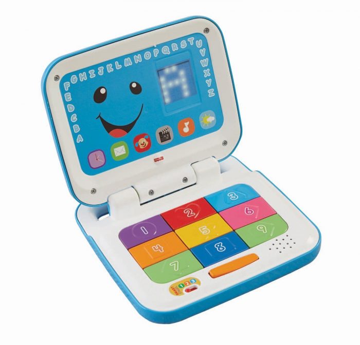 Fisher-Price Laugh & Learn Smart Stages Laptop, Blue/White Just $10.90!
