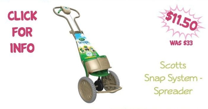 Scotts Snap System - Spreader Just $11.50! (Was $33)