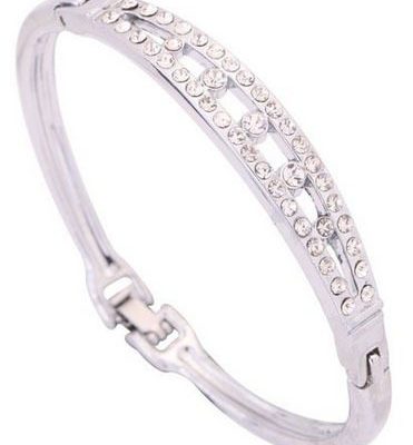 Sparkling Crystal Inlay Bracelet Just $4.06 Shipped!