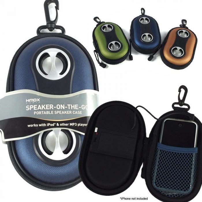 HMDX Speaker-On-The-Go Portable $6.99 Plus FREE Shipping!