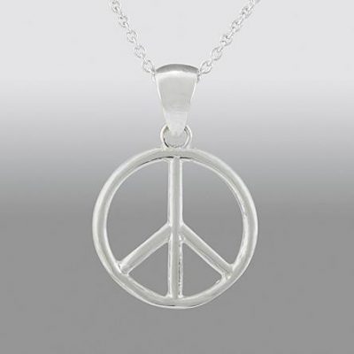 Disney Sterling Silver Wizards Of Waverly Place Peace Sign Pendant Just $7.99! Down From $79.99!