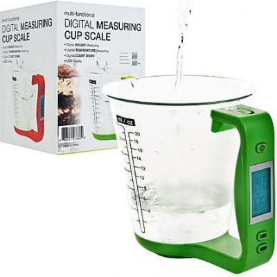 Chef Buddy Digital Detachable Measuring Cup Scale Just $13.76! Down From $23.99!