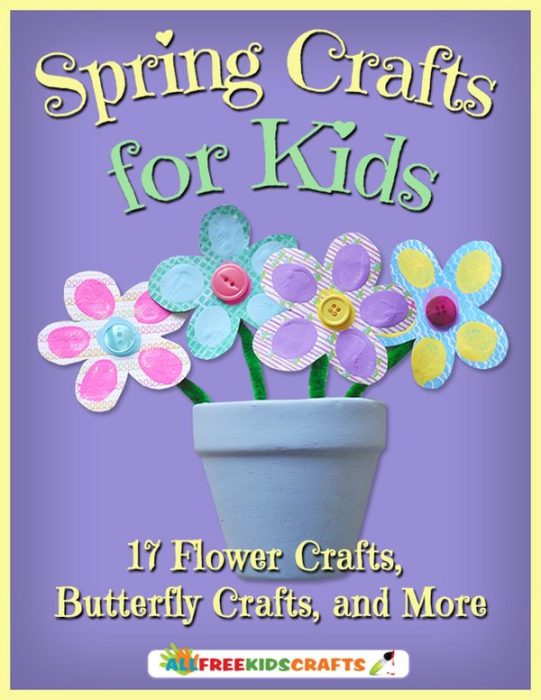 FREE Spring Crafts For Kids eBook!