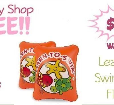 Learn-To-Swim Arm Floats Only $4.31! (Reg. $13)