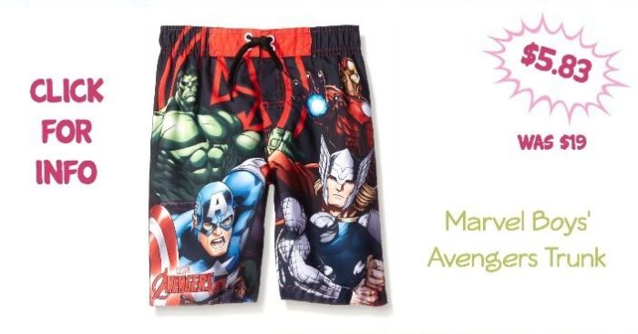 Marvel Boys' Avengers Trunk Just $5.83 (Was $19)!