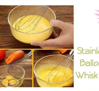Stainless Steel Balloon Wire Whisk 3 Pc Set Just $7! Was $26!
