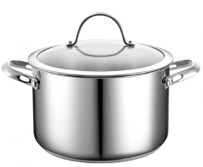 Stainless Steel 6 Quart Covered Stockpot Only $22.99!