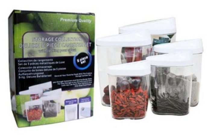 Canister Set with Pour Spout Just $12.99 Ships FREE!