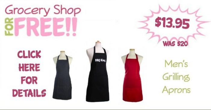 Highly Rated Men’s Grilling Aprons Just $13.96 Shipped