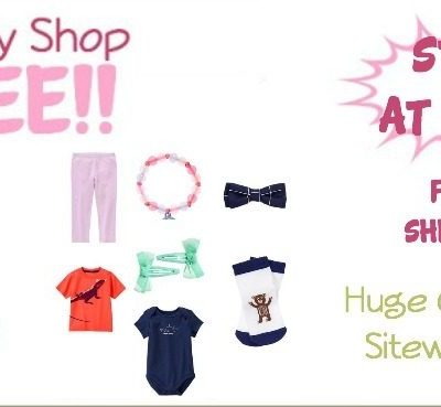 Huge Gymboree Sitewide Sale! Starting at Just $2.99 PLUS FREE Shipping!