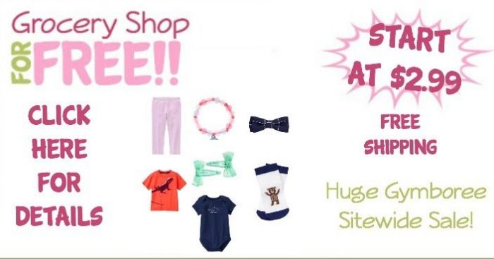 Huge Gymboree Sitewide Sale! Starting at Just $2.99 PLUS FREE Shipping!
