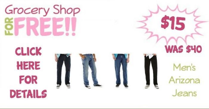 $10 Off $25 Purchase = Men’s Arizona Jeans Just $15 Each (Reg. $40)!