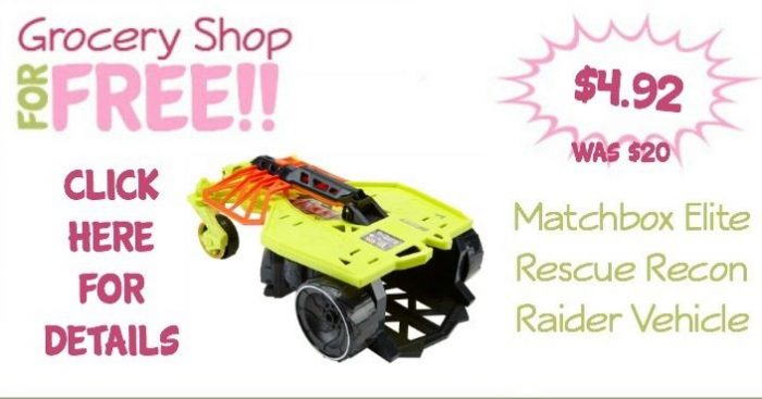Matchbox Elite Rescue Recon Raider Vehicle Just $4.92! (Was $20)