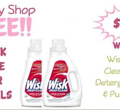 Wisk Deep Clean Liquid Detergent - Free & Pure 2 Pk Only $4.99 (Was $11)