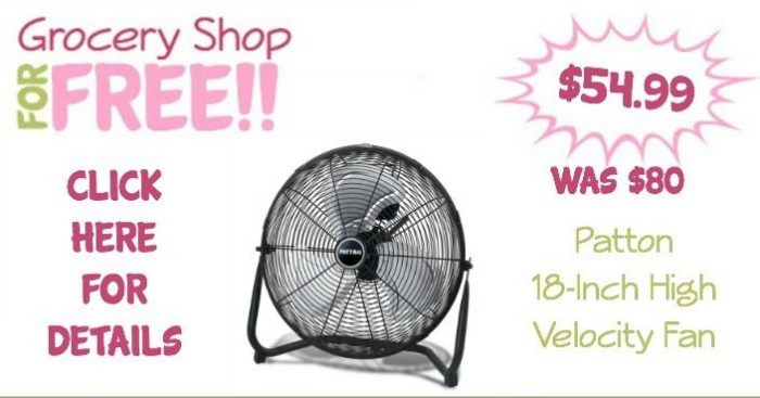 Patton 18-Inch High Velocity Fan
