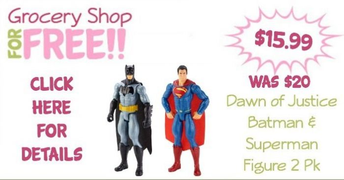 Dawn of Justice Batman & Superman Figure 2 Pk Just $15.99 (Was $20)!