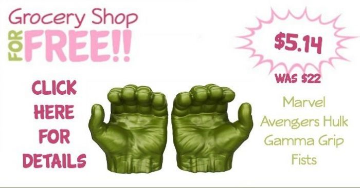 Marvel Avengers Hulk Gamma Grip Fists Just $5.14 (Was $22)