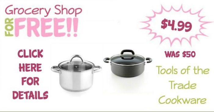 Tools of the Trade Cookware Only $4.99 Each (Was $50) After Rebate!