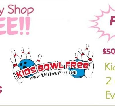 Kids Bowl 2 Games FREE All Summer!