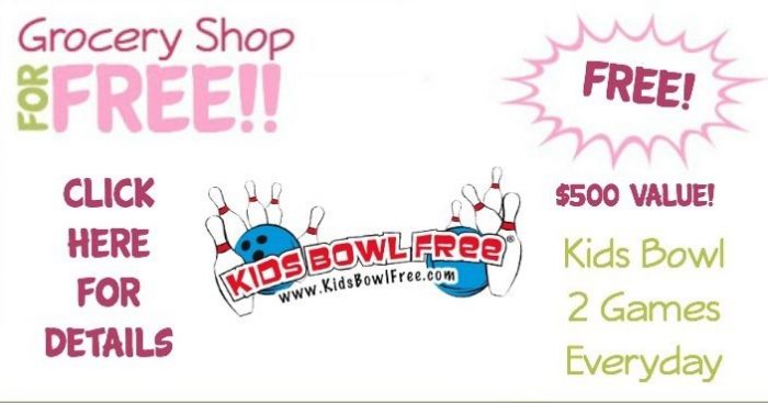 Kids Bowl 2 Games FREE All Summer!