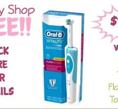 Oral-B Vitality Floss Action Toothbrush Just $14.96 (Was $26)!