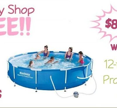 Cardholders! 12-ft. Steel Pro Frame Pool Just $87.49! (Reg. $250!)