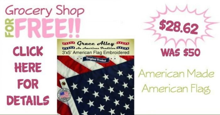 Grace Alley American Made American Flag Only $28.62! (Reg. $50)