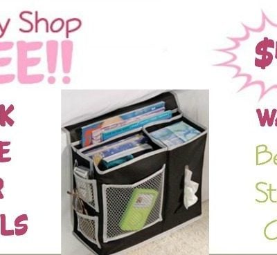 Bedside Storage Caddy Just $4.01! Ships FREE!