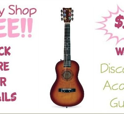 Discovery Acoustic Guitar Just $31.35! (Was $47)