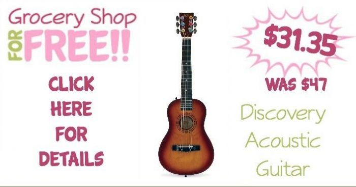 Discovery Acoustic Guitar Just $31.35! (Was $47)