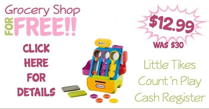 Little Tikes Count 'n Play Cash Register Just $12.99! (Was $30)