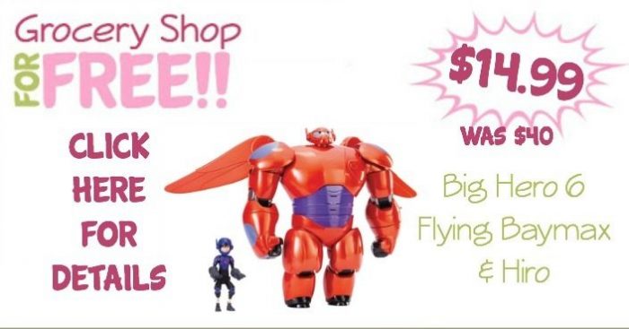 Big Hero 6 Flying Baymax & Hiro Just $14.99! (Was $40)