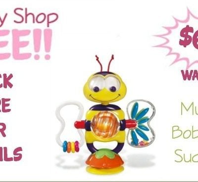 Munchkin Bobble Bee Suction Toy Just $6.99! (Was $10)