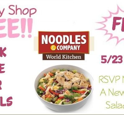 FREE New Summer Entree Salad At Noodles & Company!