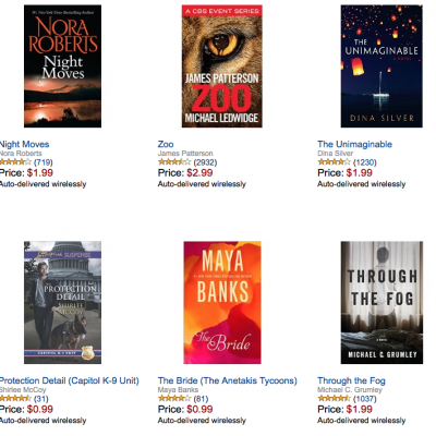 Summer Reads eBooks $2.99 Or Less!