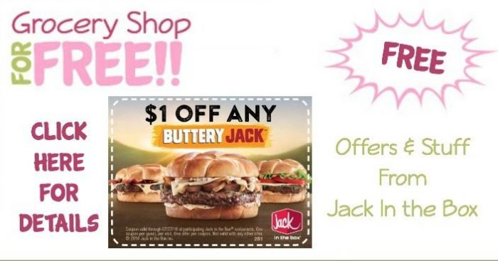 FREE Offers & Stuff From Jack In The Box!