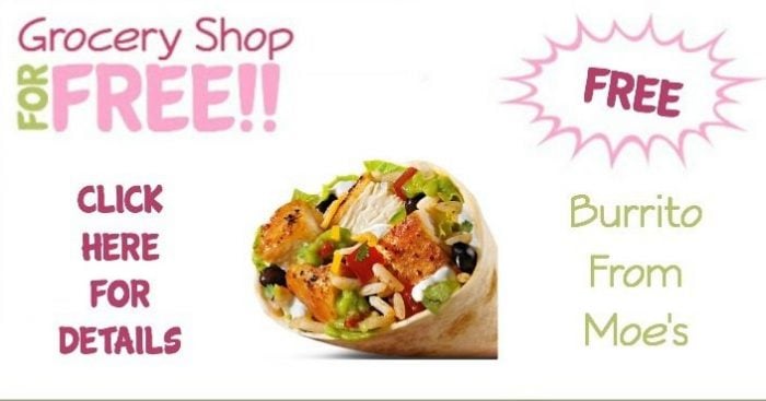FREE Burrito From Moe's!