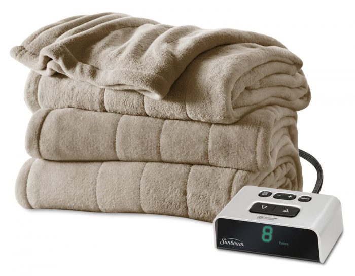 Sunbeam Microplush Heated Twin Blanket Just $43.99! (Reg. $89!)