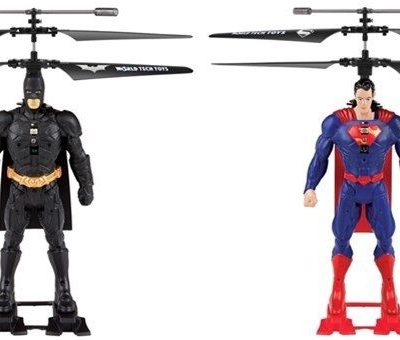 DC Comics Licensed World Tech Toys 2CH IR RC Helicopter! Was $60! Now Only $15.99!