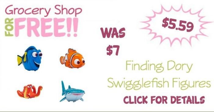 Finding Dory Swigglefish Figures Just $5.59! (Reg. $7)