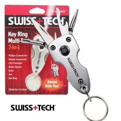Swiss Tech 7-in-1 Multi-Tool Key Ring $5.49/1 Or $9/2 Ships FREE!